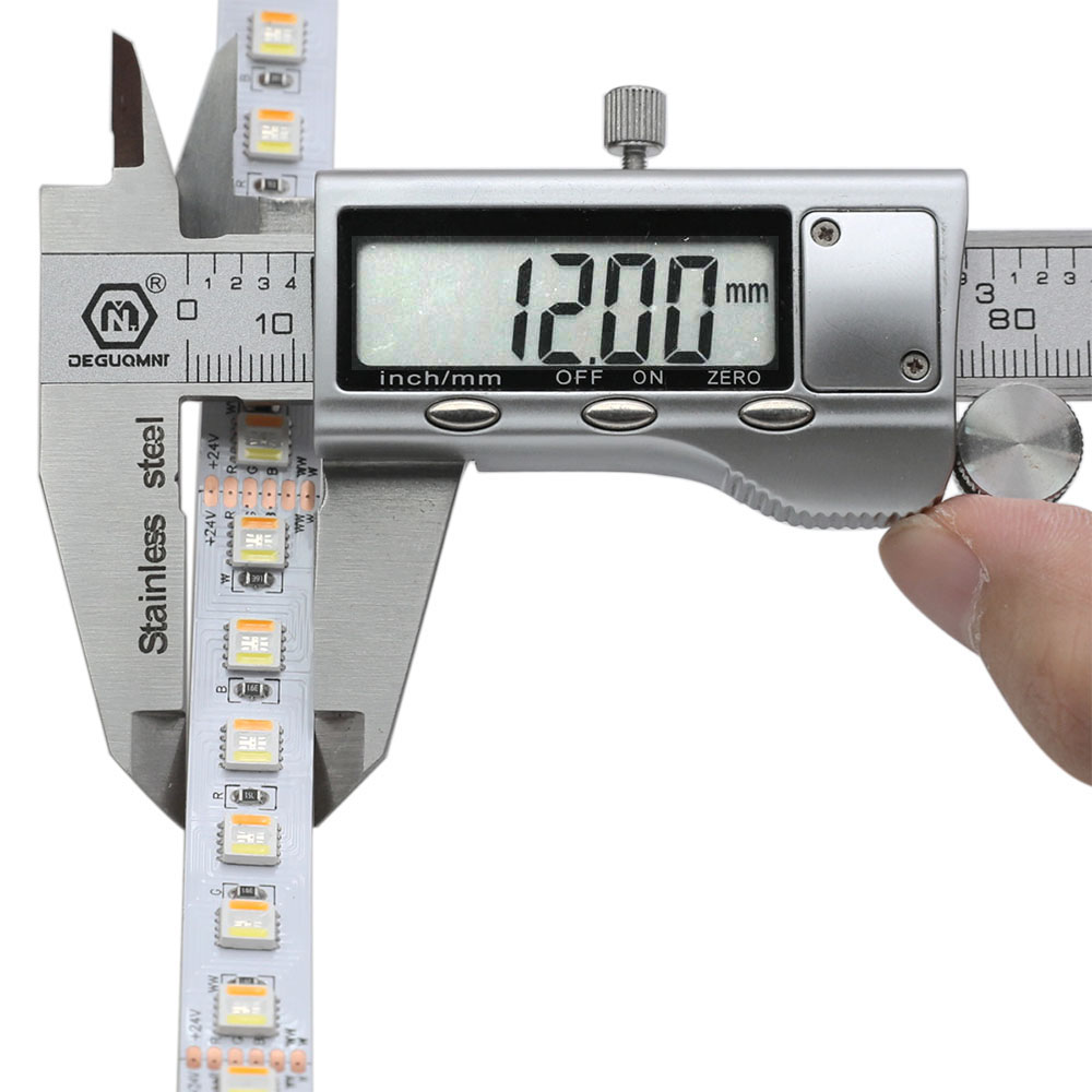 Color Changing RGBCCT 5in1 5050 LED Lights - 12mm 24V LED Strip Light - 96LEDs/m Color Changing RGBCCT 5in1 5050 LED Lights - 12mm 24V LED Strip Light - 96LEDs/m